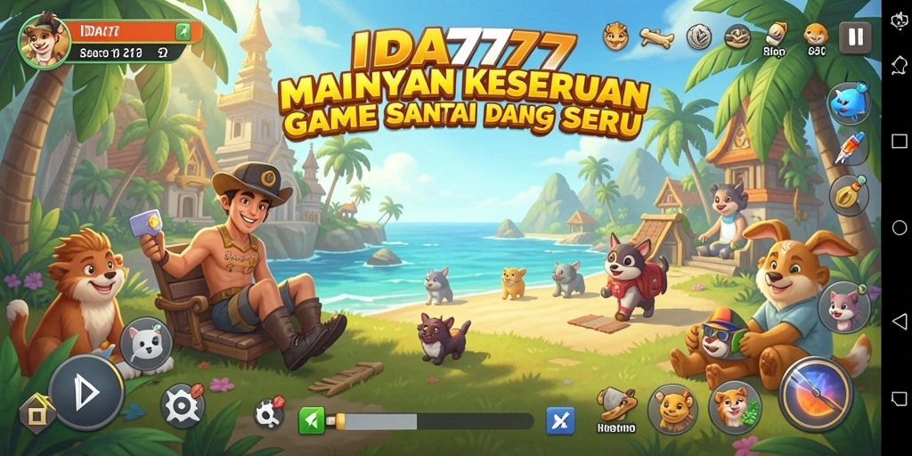 Tampilan Gameplay Menarik dalam IDA777 dengan elemen Casual yang Mengasyikkan.