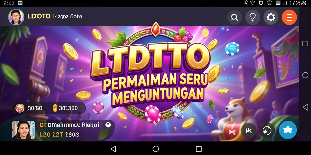 Tampilan gameplay Slot yang menarik dan interaktif di LTDTOTO.